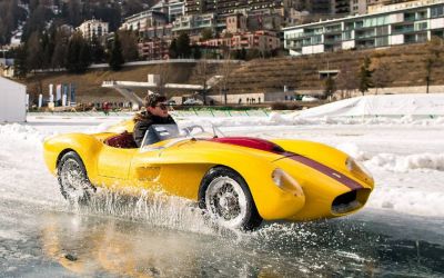 Ferrari Testa Rossa J: Ein traumhaftes Auto für Autofans auf dem Internationalen Concours of Elegance in St. Moritz. (Foto: The Little Car Company / Ben Lewis)