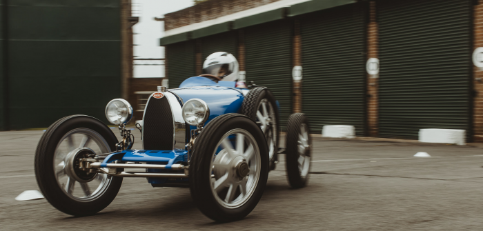 UK Bugatti Baby II Meisterschaft gestartet von The Little Car Company und (Foto: The Little Car Company)
