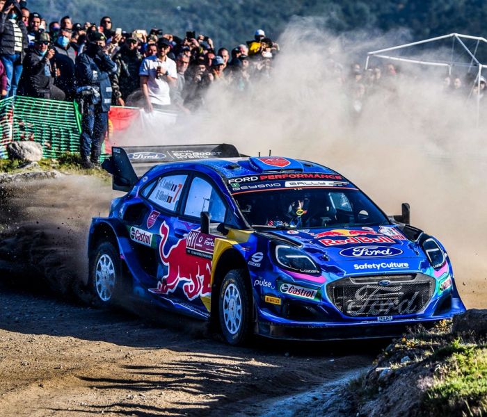 Top-Platzierung erkämpft: Tänak und Järveoja beenden Rallye Portugal auf dem vierten Rang für M-Sport Ford (Foto: Ford-Werke GmbH)