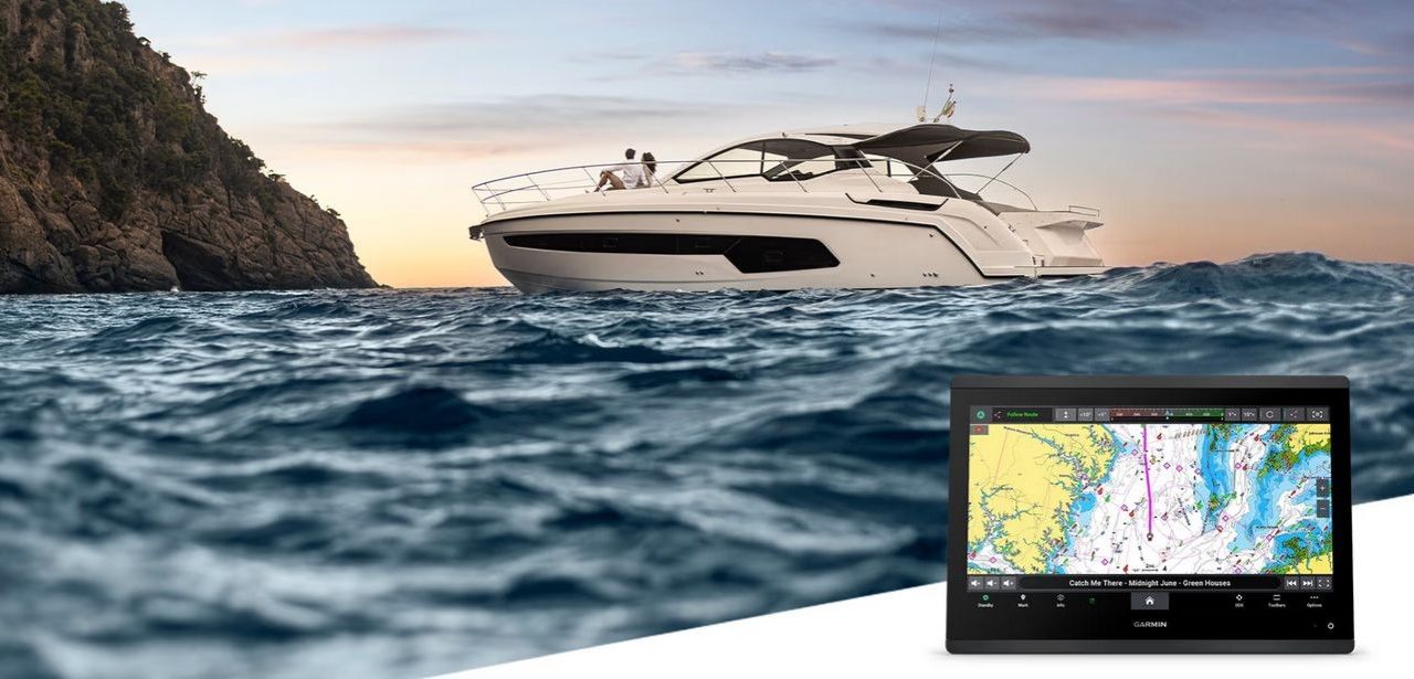 Einfache und sichere Navigation mit der GPSMAP Kartenplotter-Serie von (Foto: GARMIN)